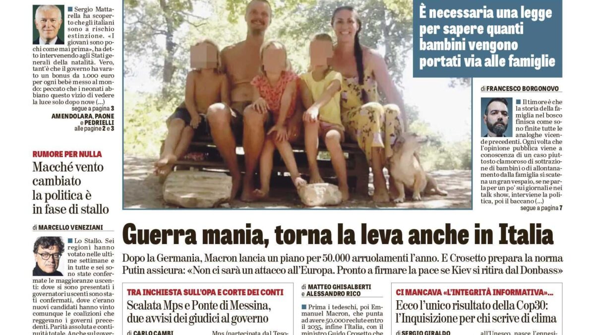Oggi in edicola