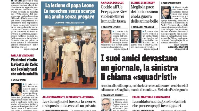 Oggi in edicola