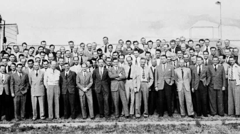 Scienziati tedeschi a Fort Bliss, Texas, dopo l'operazione «Paperclip» (Getty Images)