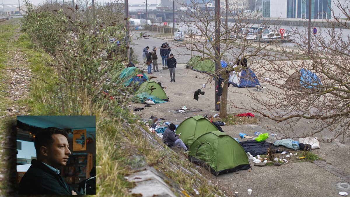 Denuncia i bivacchi degli immigrati. Attivista francese arrestato per odio