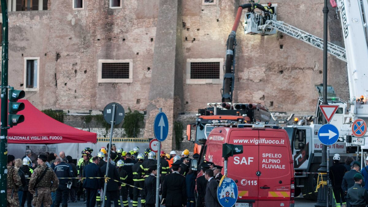 Crollo a Roma, sospetti sull’idoneità dei lavori