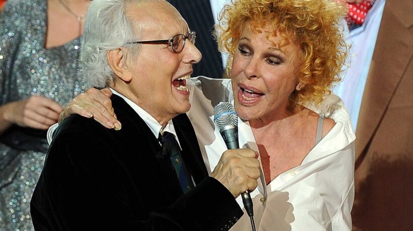 Con l'amico Enzo Jannacci nel 2011 (Ansa)