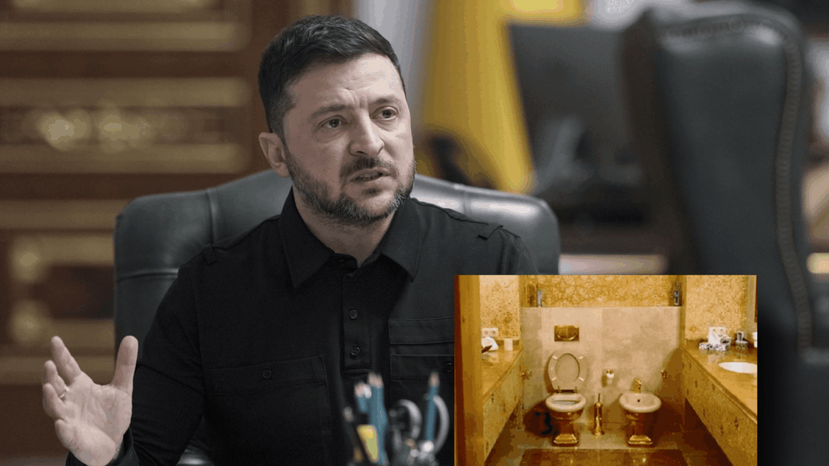 Gli amici di Zelensky si fanno i water d’oro coi nostri soldi