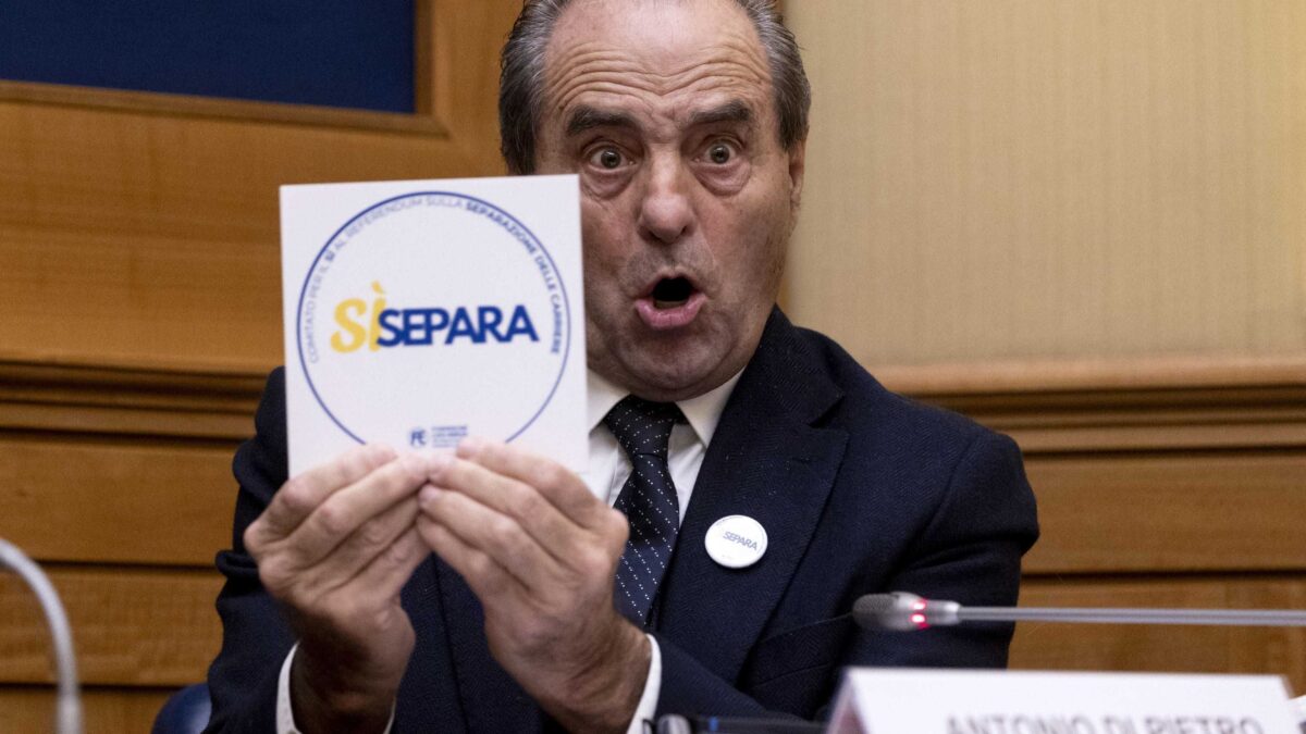 Di Pietro guida il Comitato del «Sì»