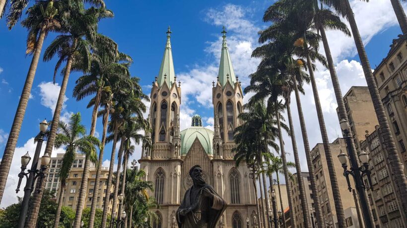 La cattedrale di Praça da Sé (IStock)
