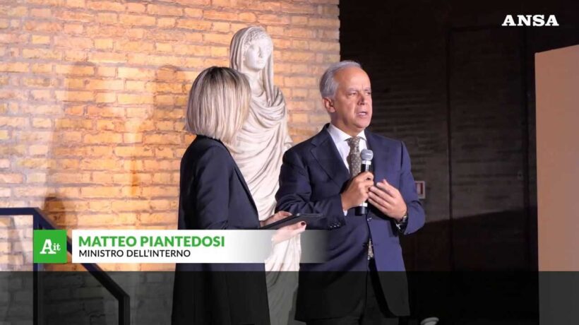 Piantedosi: «La Polizia è autorevolezza e umanità»