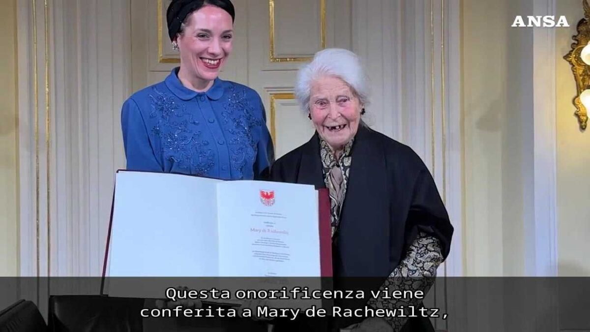 Merano: l’omaggio a Mary de Rachewiltz, figlia di Ezra Pound