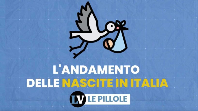 L’andamento delle nascite in Italia