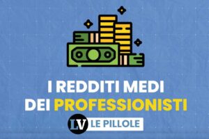 I redditi medi dei professionisti