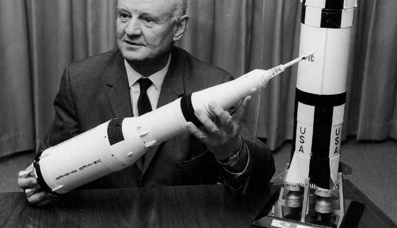 Arthur Rudolph, uno dei più stretti collaboratori di von Braun per il progetto Saturn