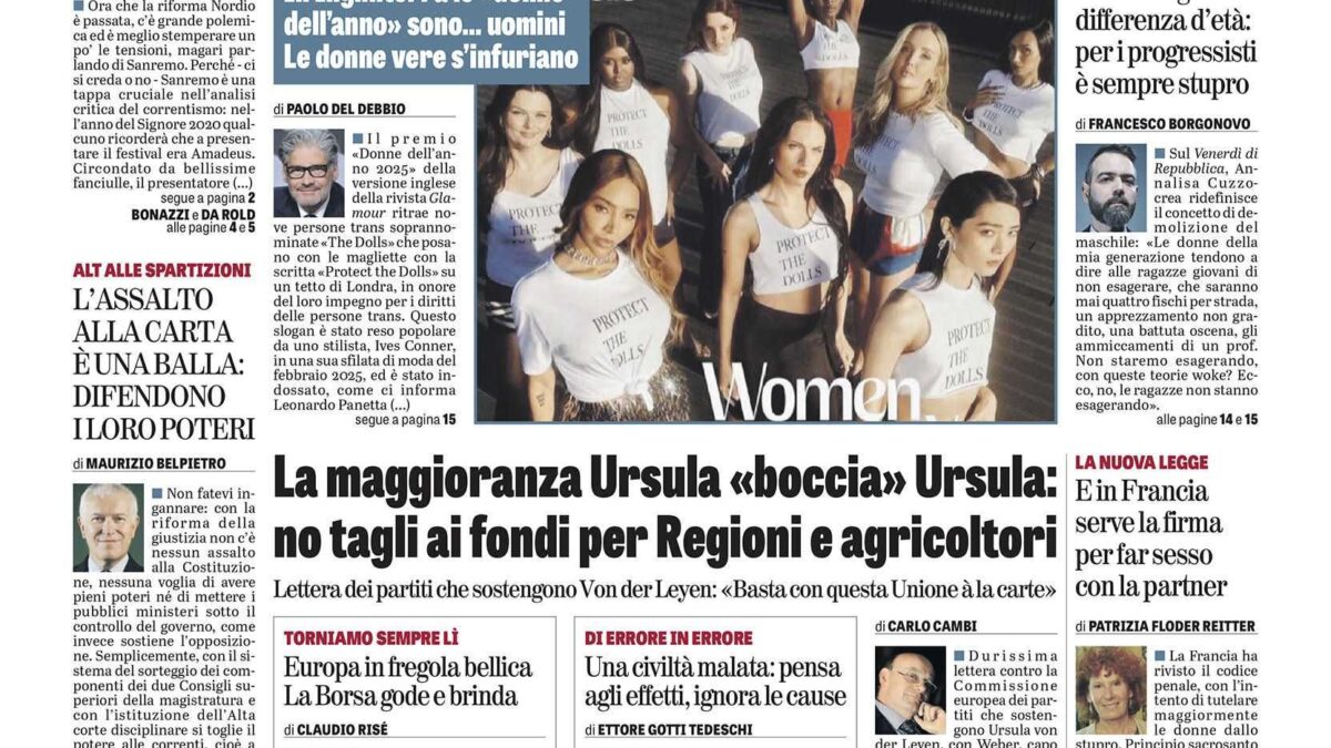Oggi in edicola