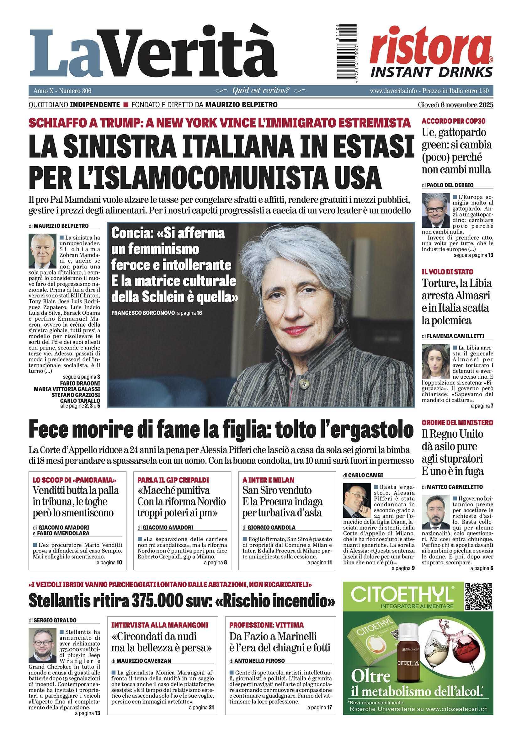 Oggi in edicola