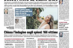 Oggi in edicola