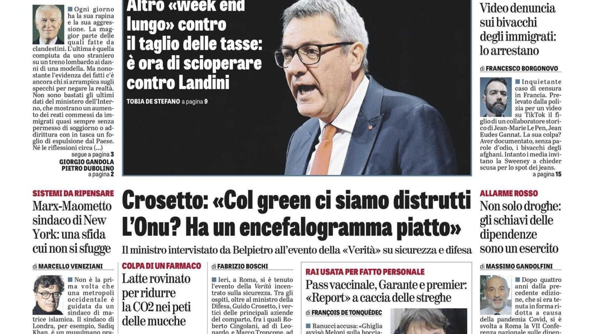 Oggi in edicola
