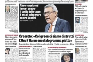 Oggi in edicola