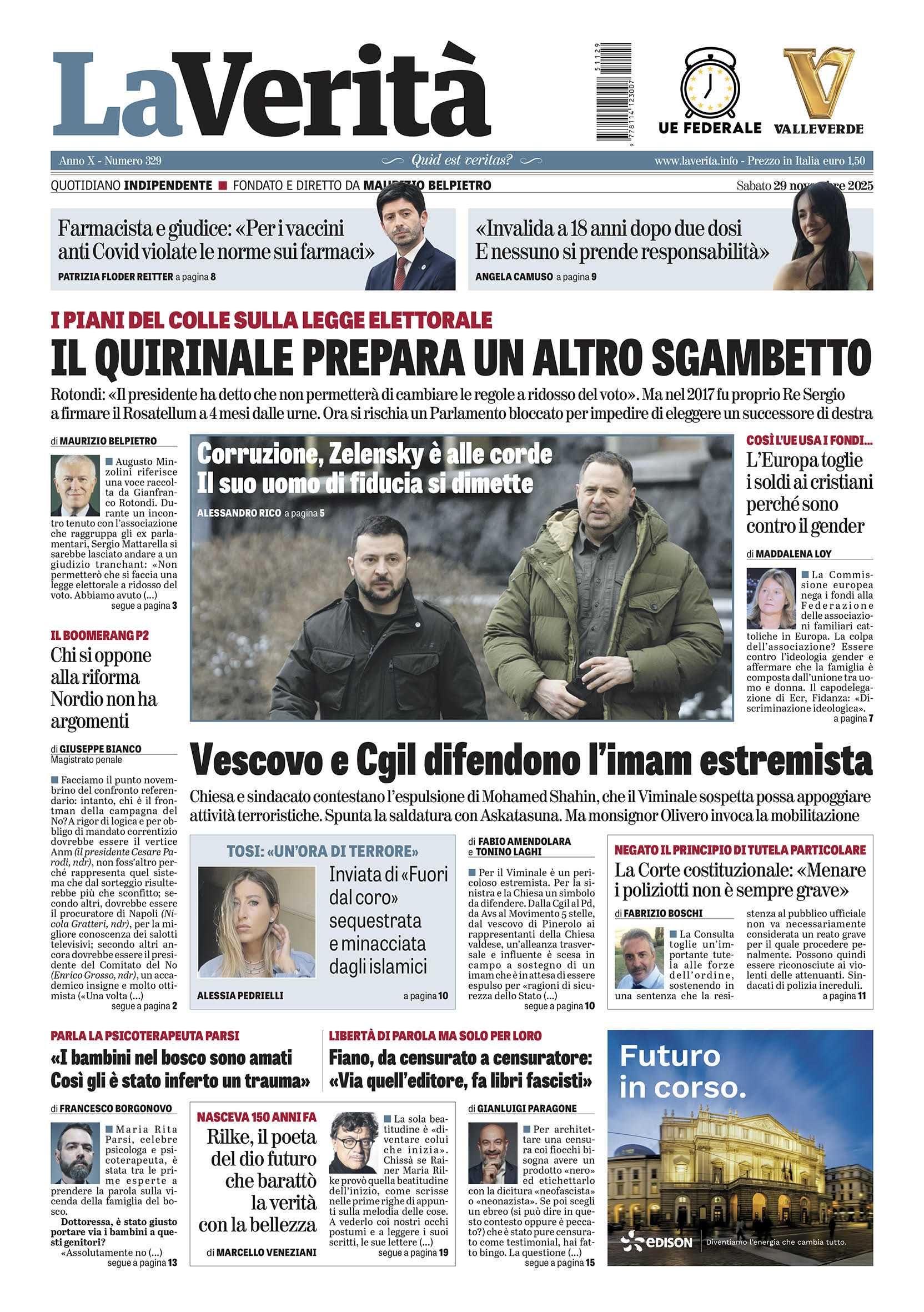 Oggi in edicola