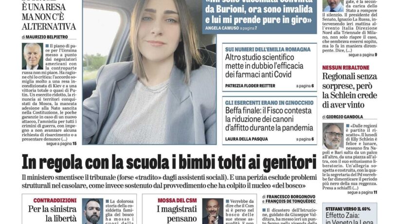 Oggi in edicola