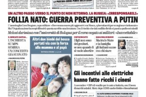Oggi in edicola