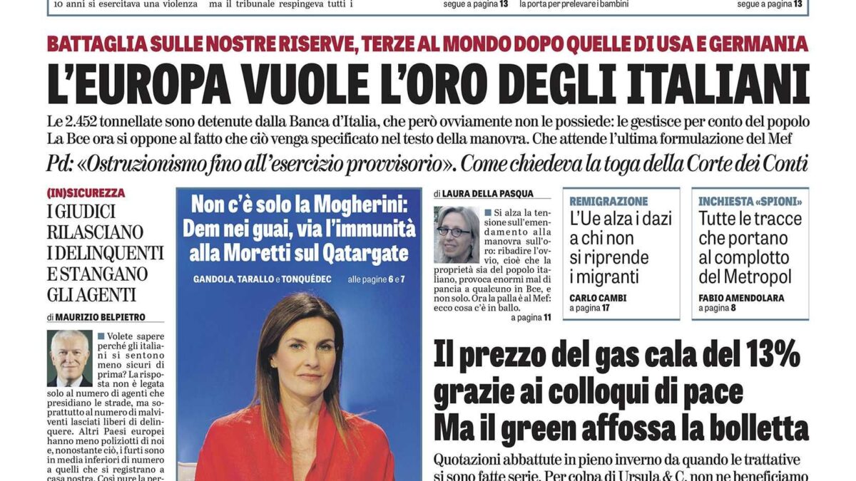 Oggi in edicola