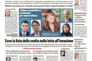 Oggi in edicola
