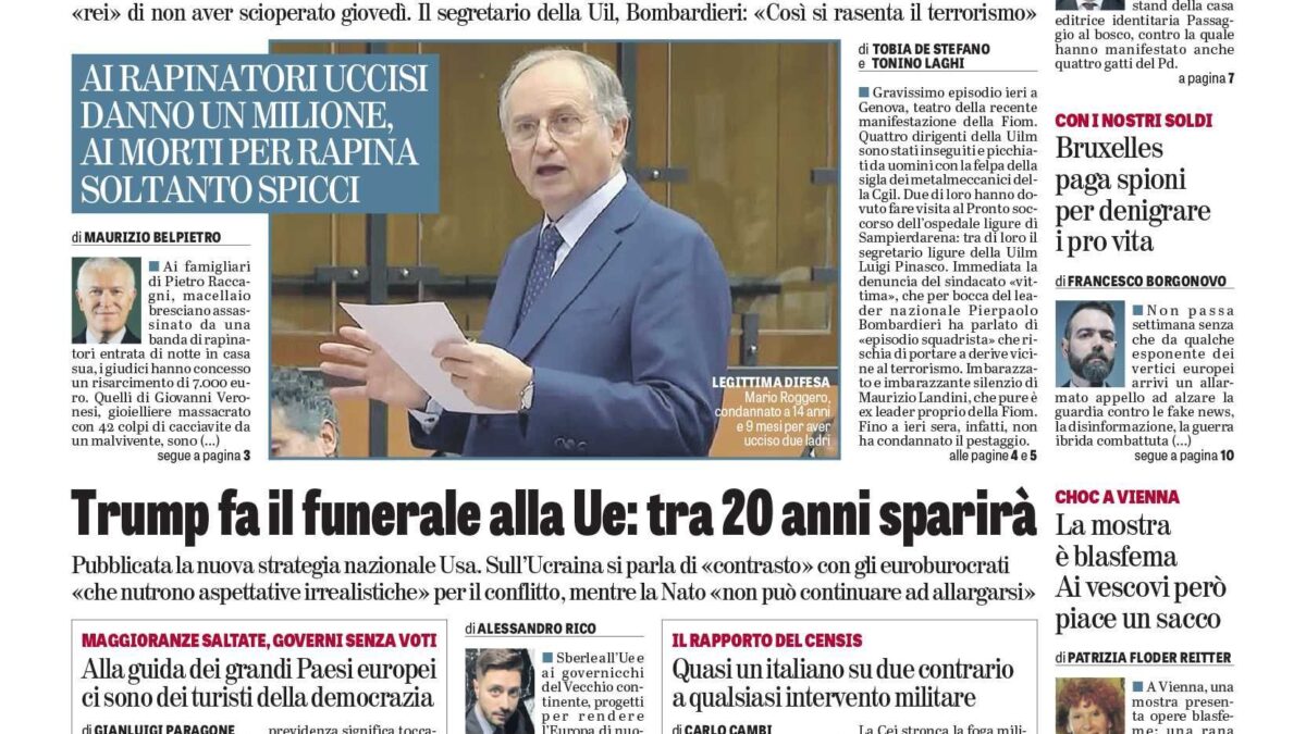 Oggi in edicola