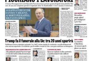 Oggi in edicola