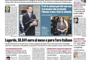 Oggi in edicola