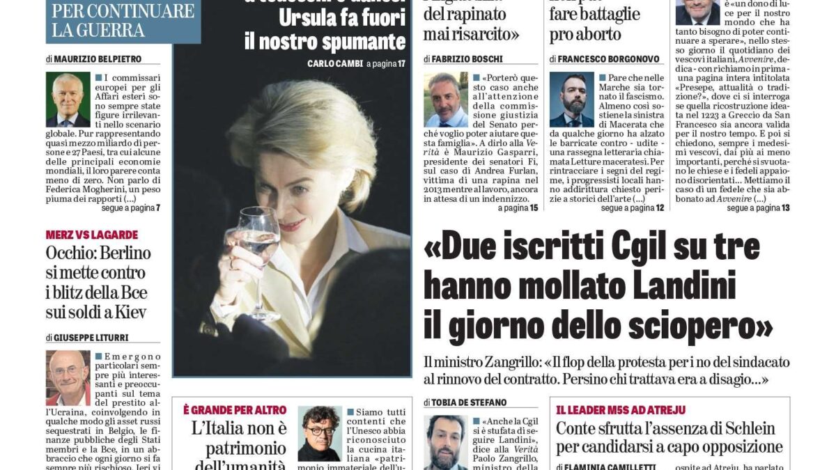 Oggi in edicola