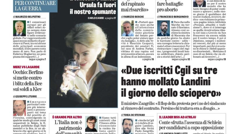 Oggi in edicola