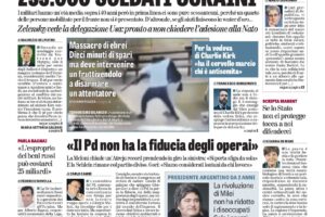 Oggi in edicola