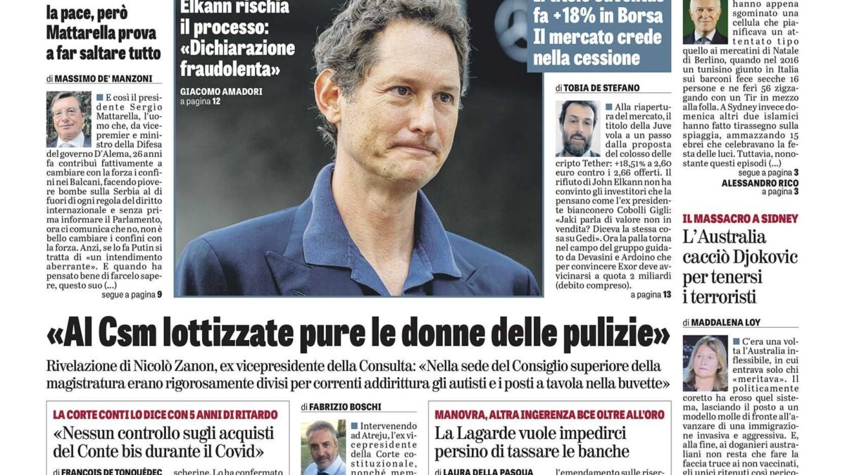 Oggi in edicola