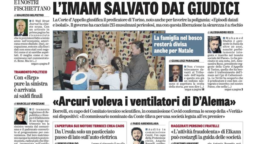 Oggi in edicola