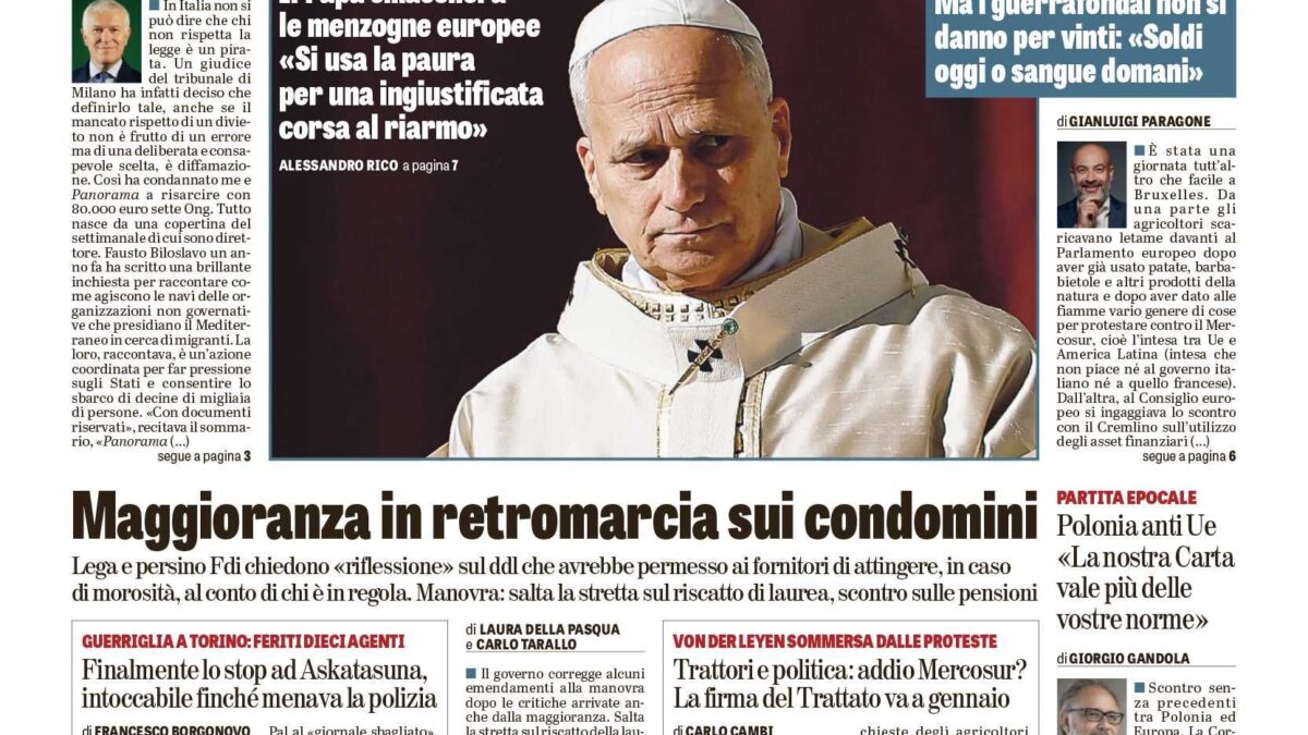 Oggi in edicola