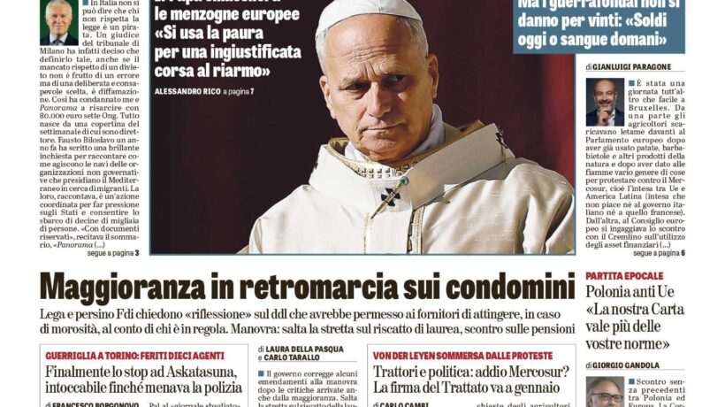 Oggi in edicola