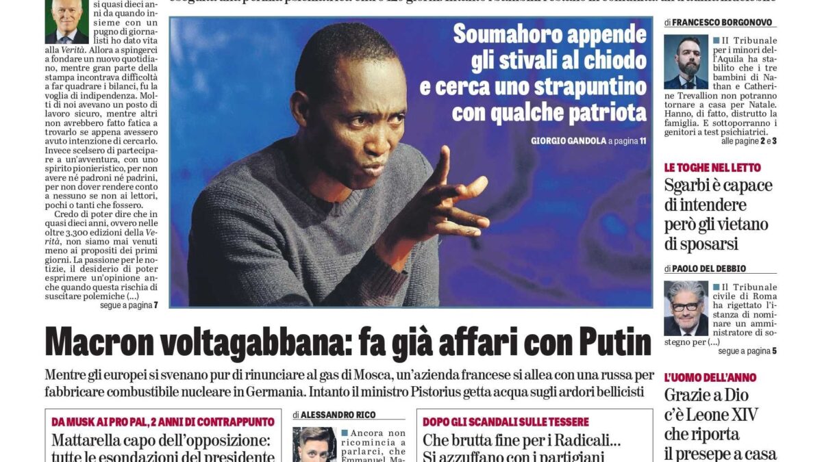 Oggi in edicola