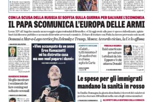 Oggi in edicola