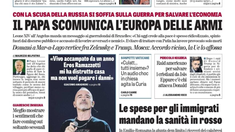 Oggi in edicola