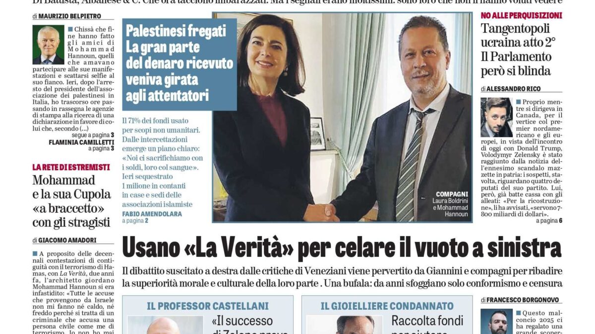 Oggi in edicola