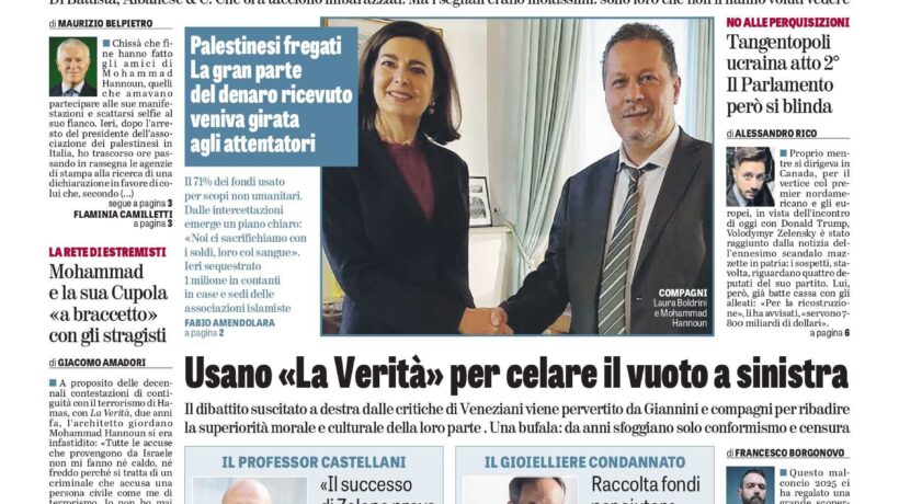 Oggi in edicola