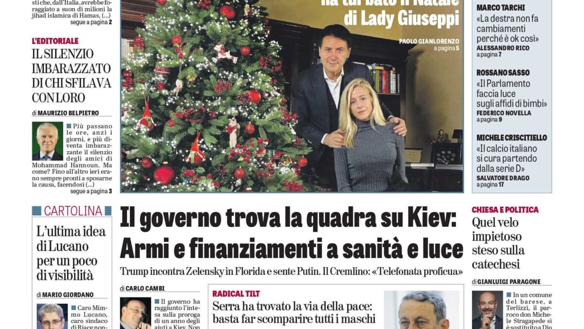 Oggi in edicola