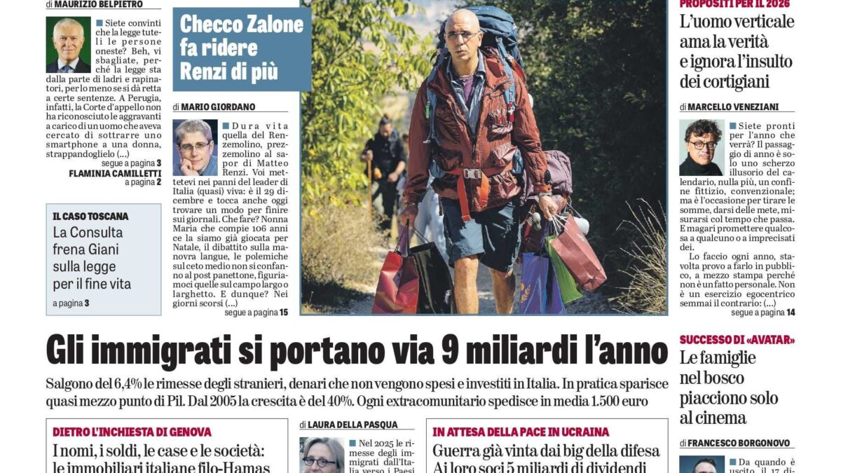 Oggi in edicola