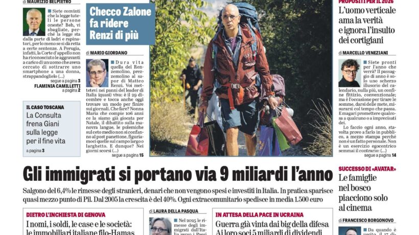 Oggi in edicola