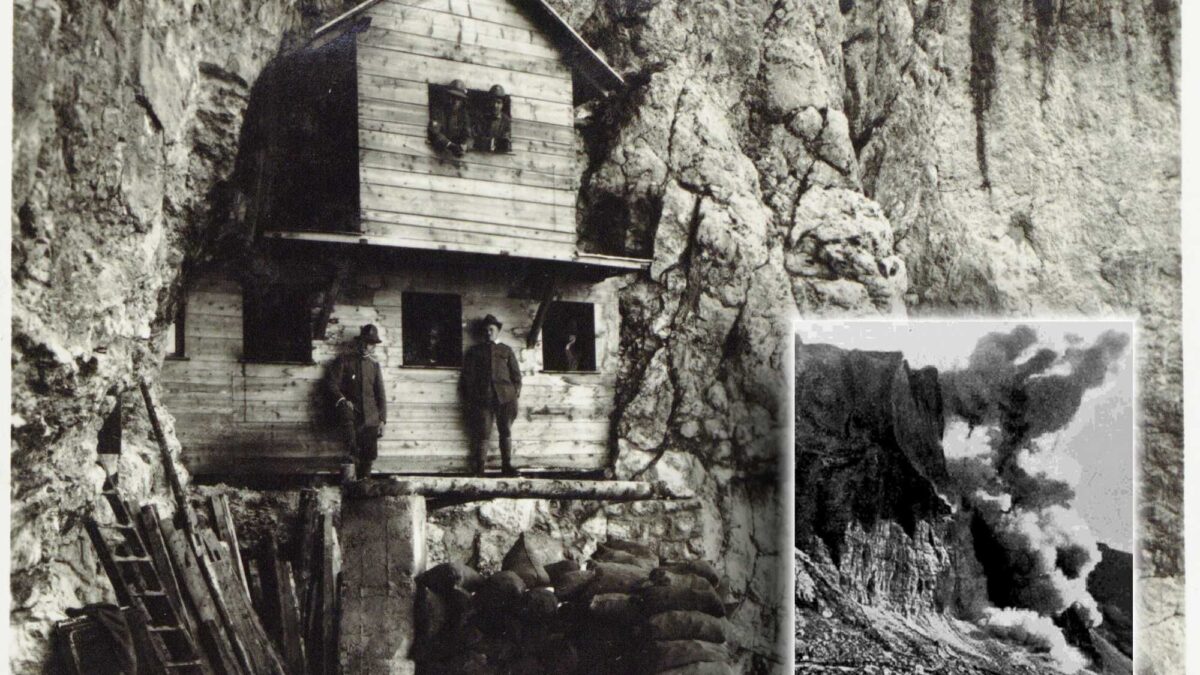 Capodanno 1916: inizia la «guerra di mina» sulle Dolomiti