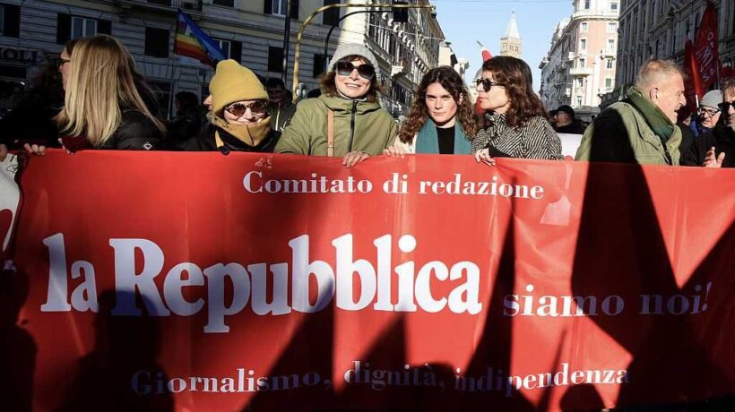 Cari colleghi di «Rep», chiedete aiuto ai «fascisti»?