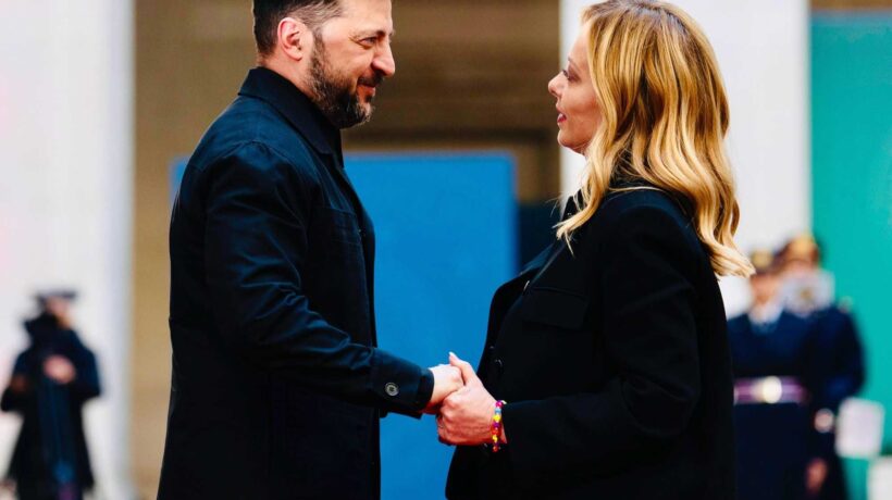Zelensky si raccomanda al Papa e alla Meloni