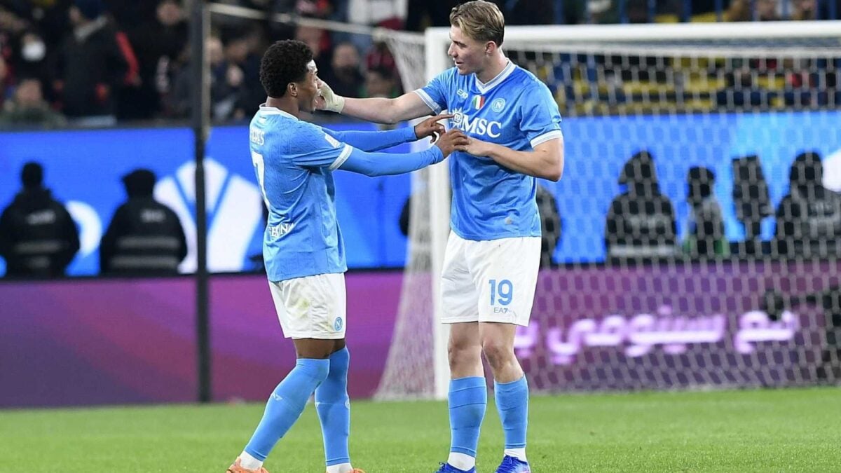 Napoli in finale di Supercoppa: Milan battuto 2-0 a Riyadh