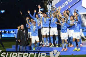 Neres scatenato, Supercoppa italiana al Napoli