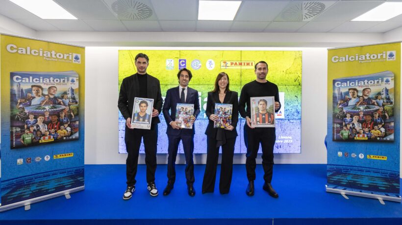 Panini lancia il nuovo album Calciatori: l’AI entra nella collezione più amata