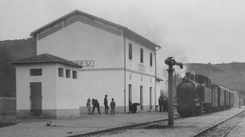 La stazione FMS di Gonnesa