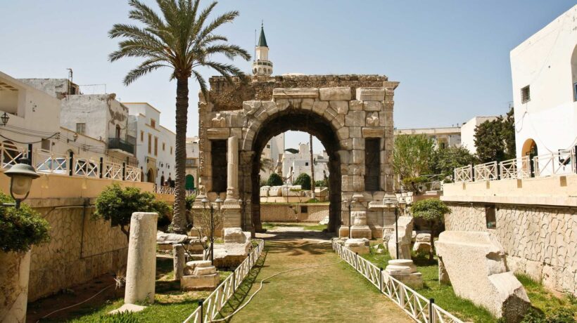 L'arco di Adriano a Tripoli (IStock)